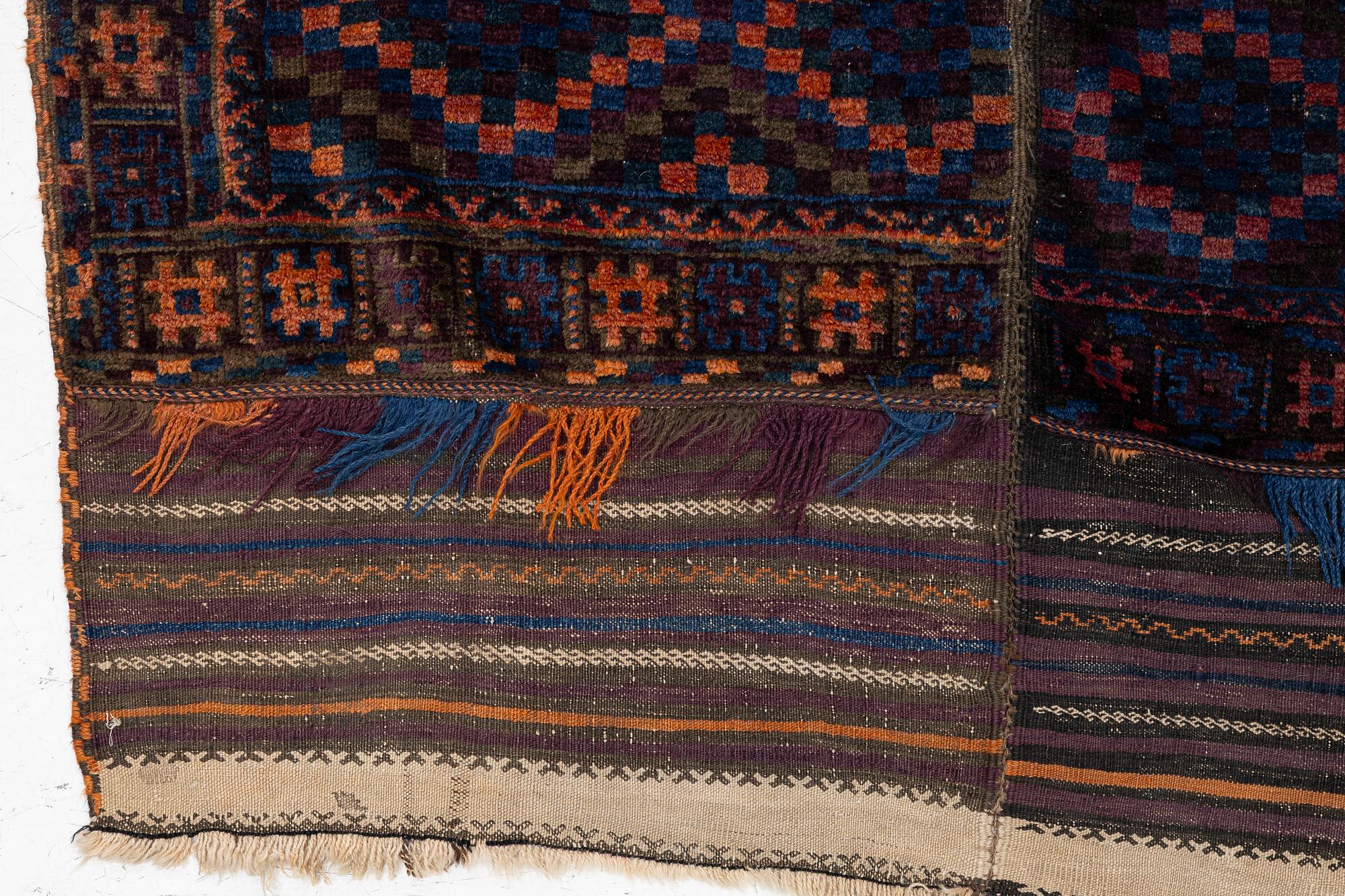 Matta, antik baluch ca 324 x 152 cm.