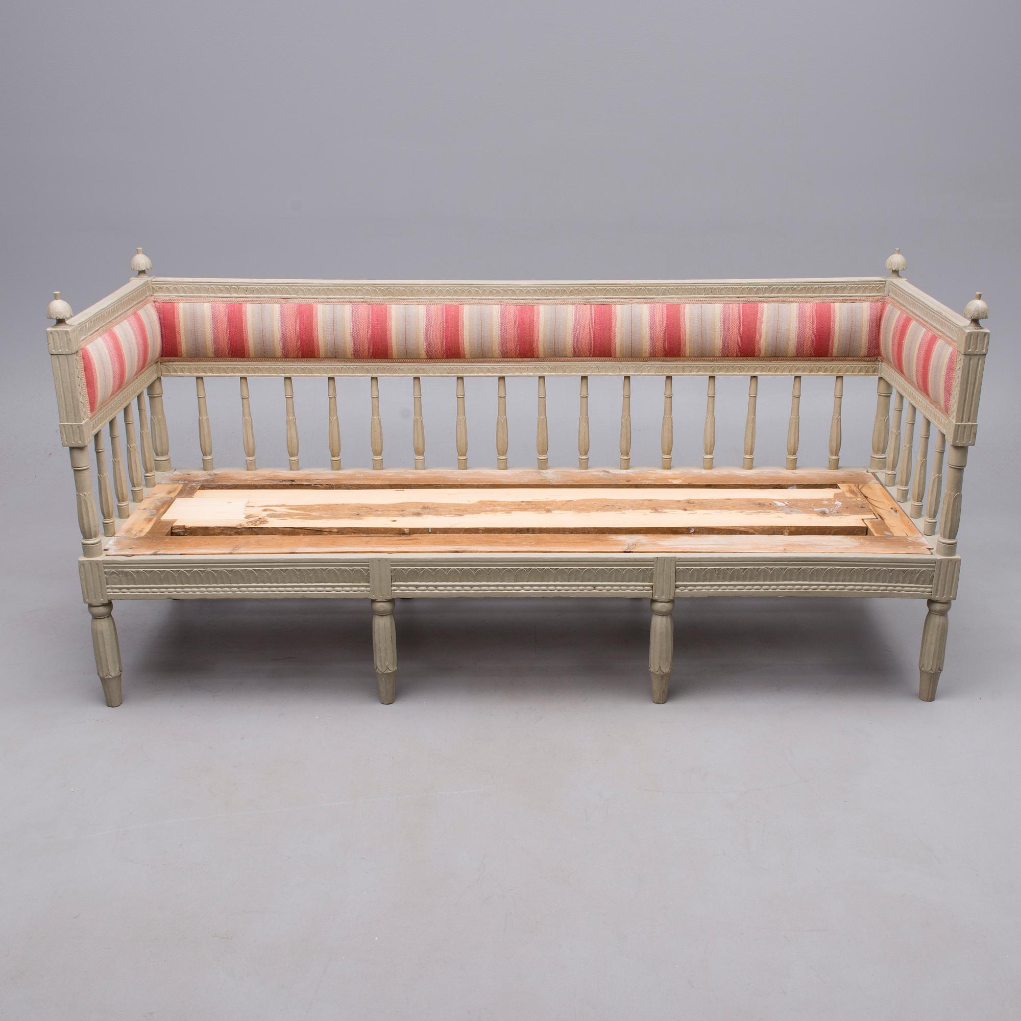 SOFFA, sengustaviansk, 1800-talets början.