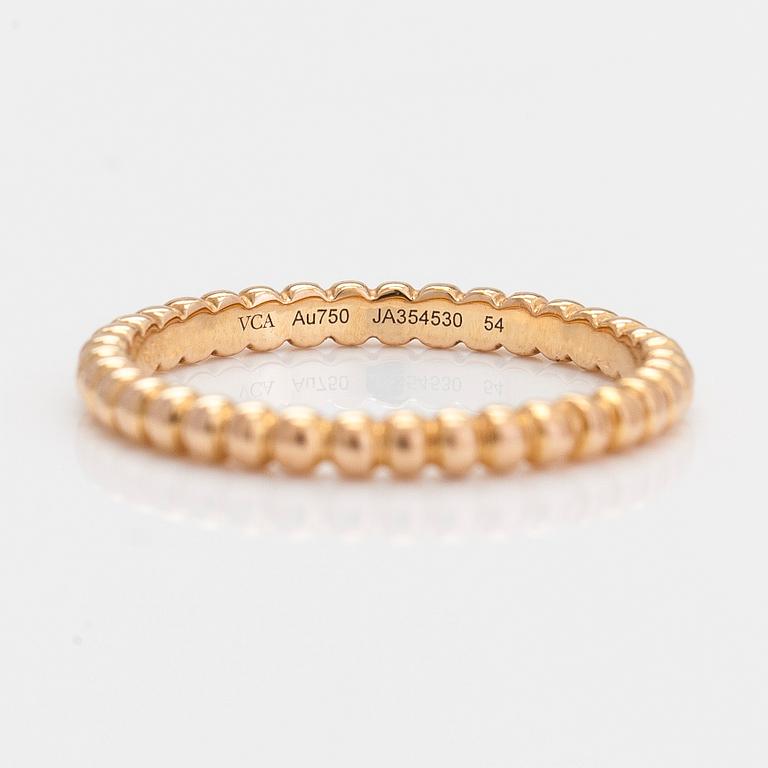 Van Cleef & Arpels, ring, "Perlée", 18K guld.