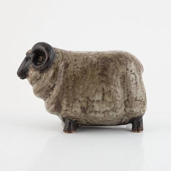 Åke Holm, a stoneware figurine, Sweden, signed.