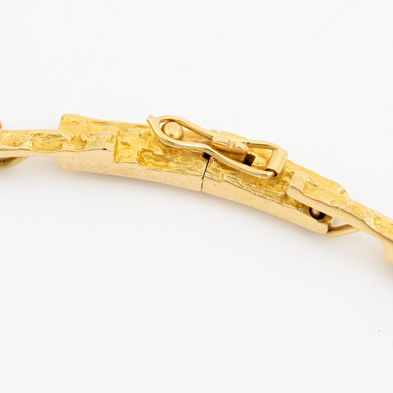 Björn Weckström, collier, 18K guld, för Lapponia, Finland 1991.