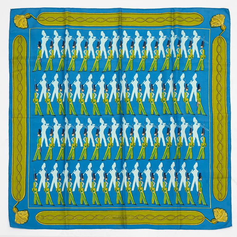 Hermès, scarf, "La Parade".