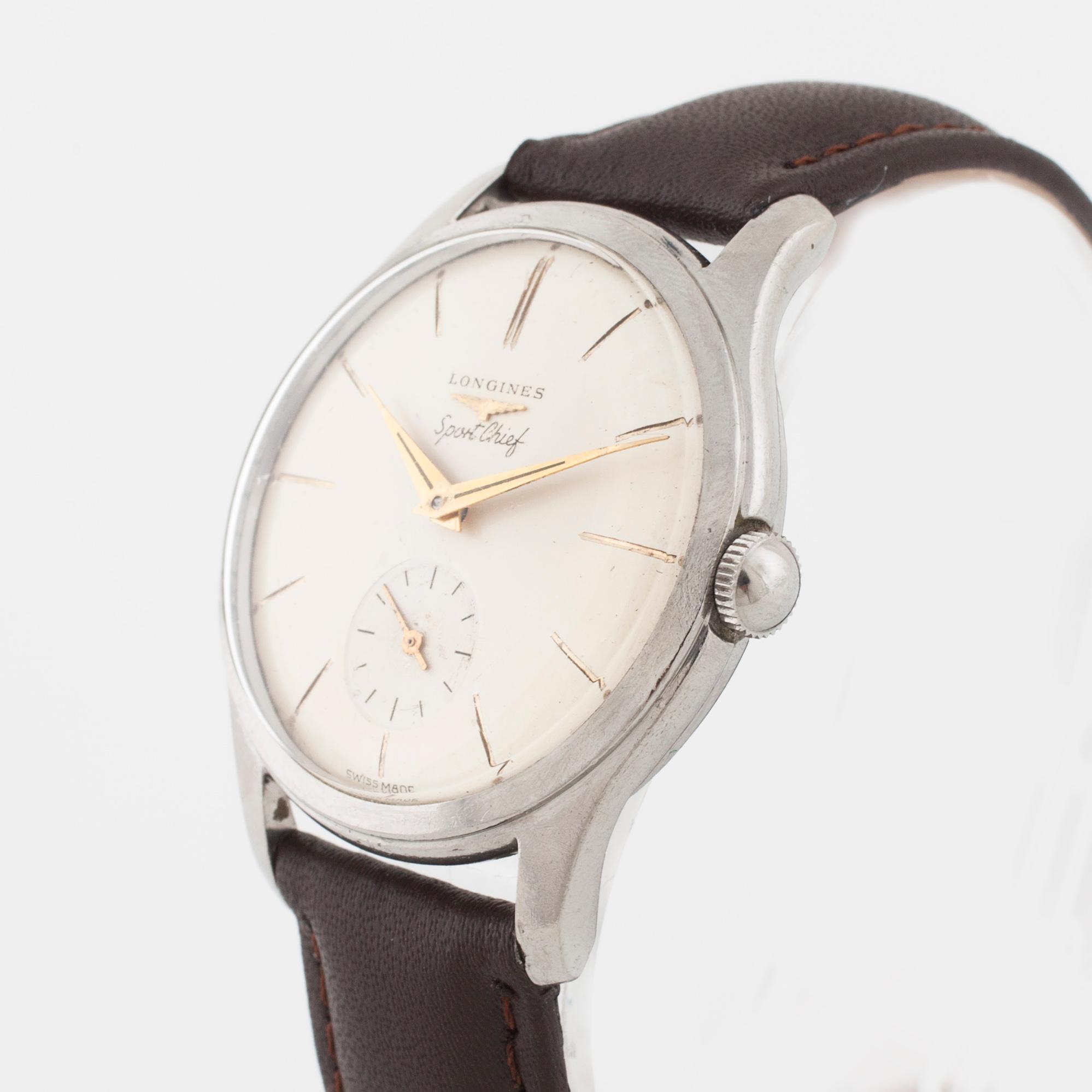 LONGINES, Sport Chief, wristwatch, 35 mm.