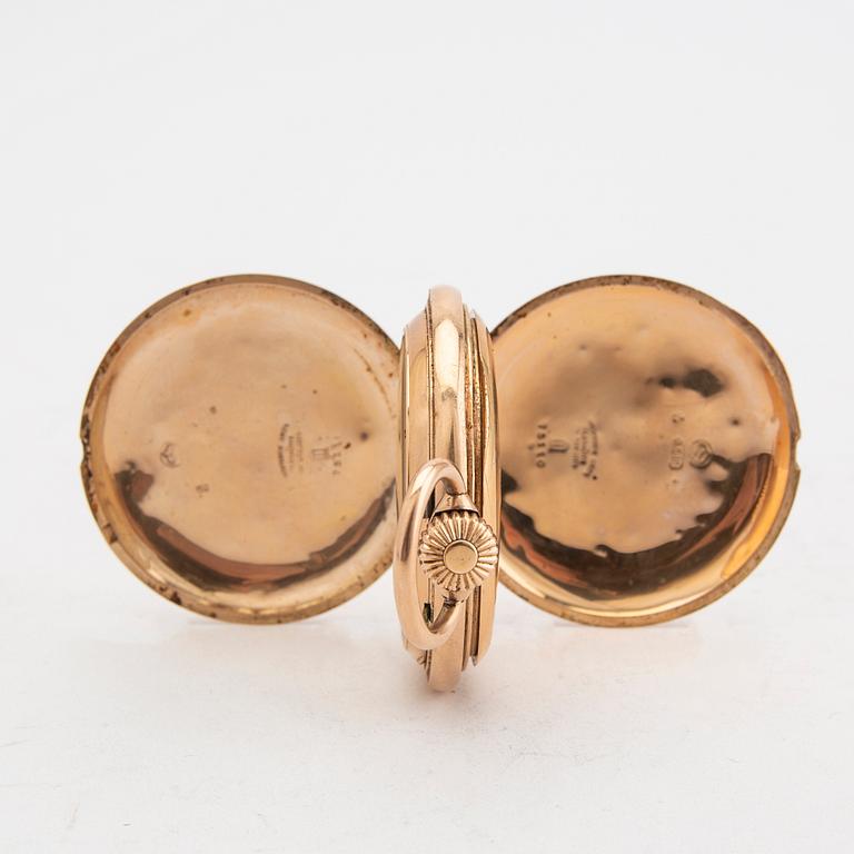 Fickur Glashütter Uhrenfabrik Union, 40 mm.