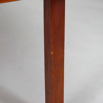Carl Gustaf Hiort af Ornäs, a mid-20th-century 'Näyttely Senior' dining table and 12 chairs for HMN Huonekalu Nupponen.
