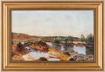 OLOF KRUMLINDE, olja på duk, signerad.