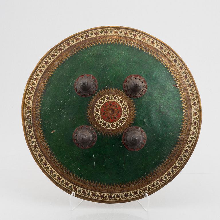 An Indo-Persian shield, 20th century.