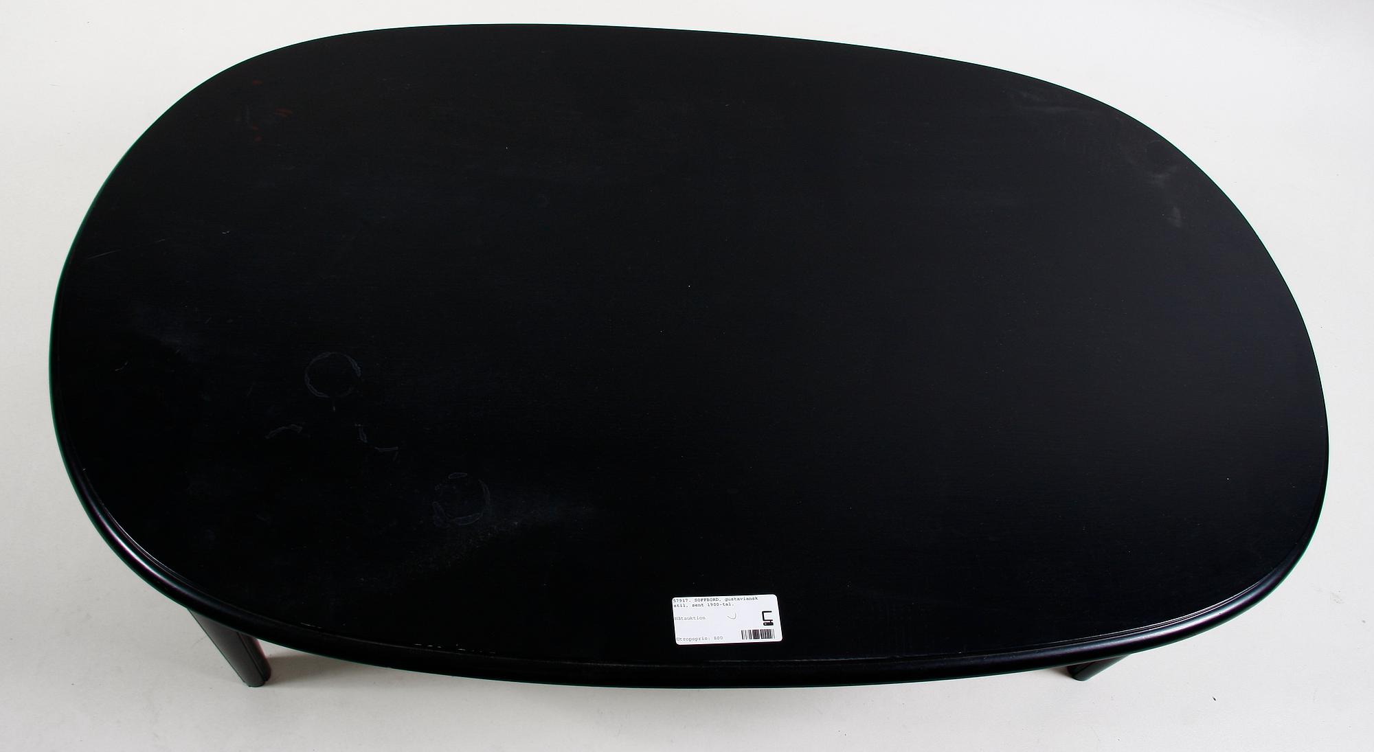 SOFFBORD, gustaviansk stil, sent 1900-tal.