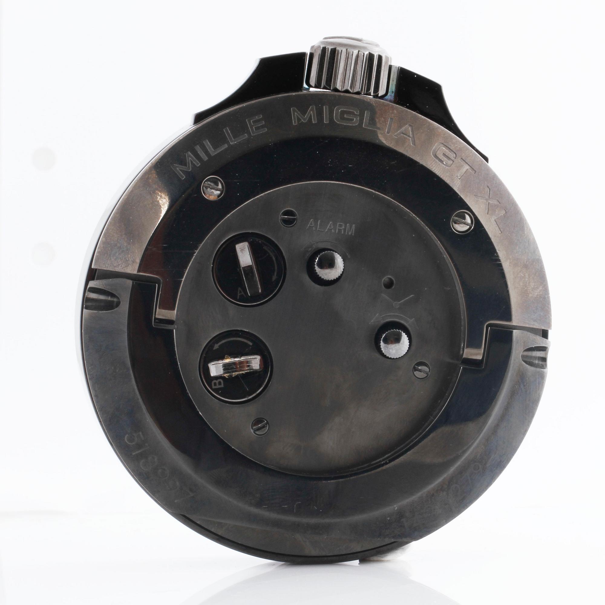 CHOPARD, Mille Miglia GT XL, table alarm clock, 89 mm.