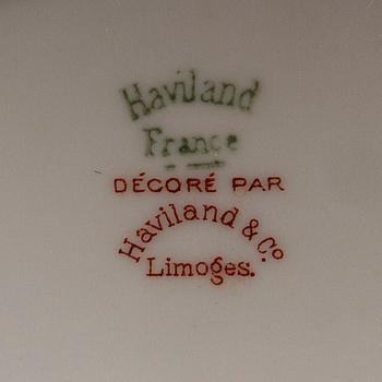 A 122 pcs of Limoges porcelain dinner service.