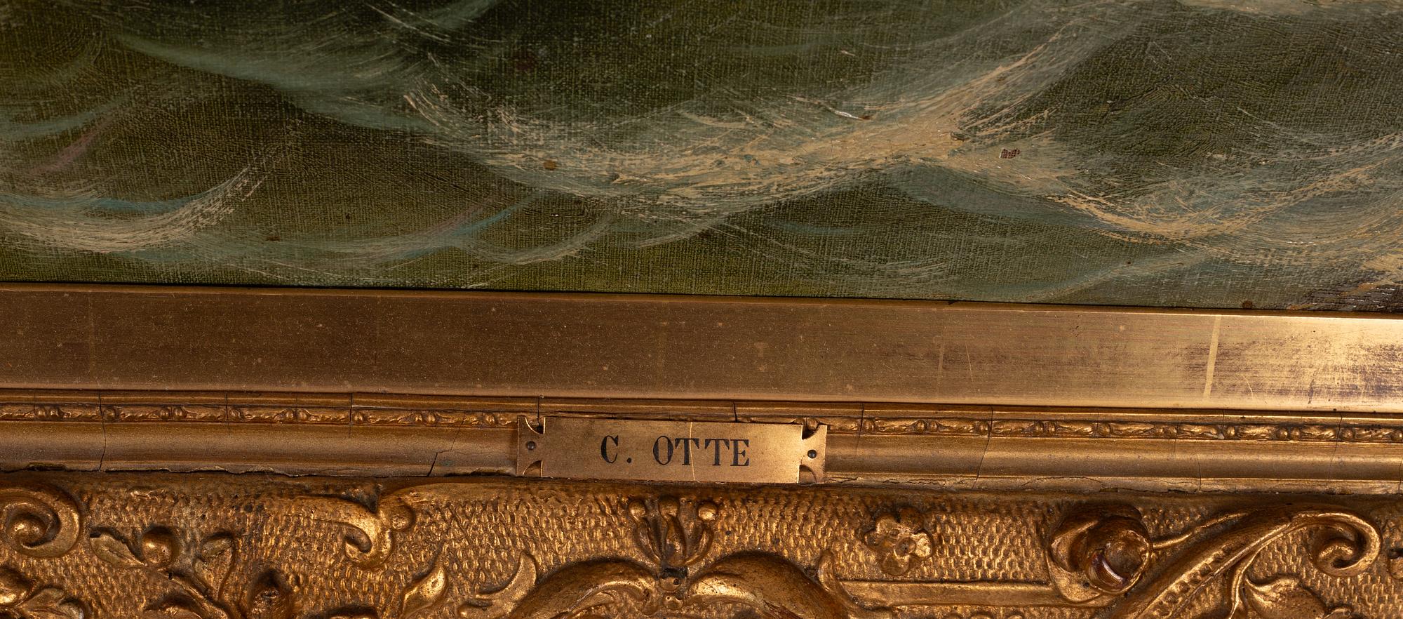 Unknown artist, 19th century, Marine.