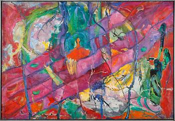 BENGT ERICSON, olja på duk, signerad.