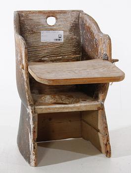 POTTSTOL. Allmoge. 1800-tal.