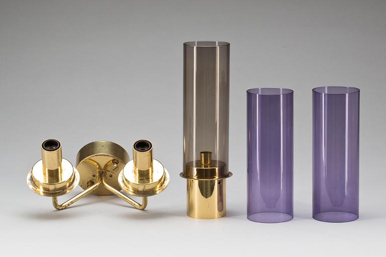 VÄGGLYSTER OCH LYKTA, design Hans-Agne Jakobsson.