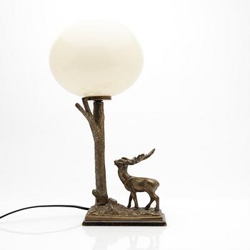 Bordlampa, 1900-talets andra hälft.