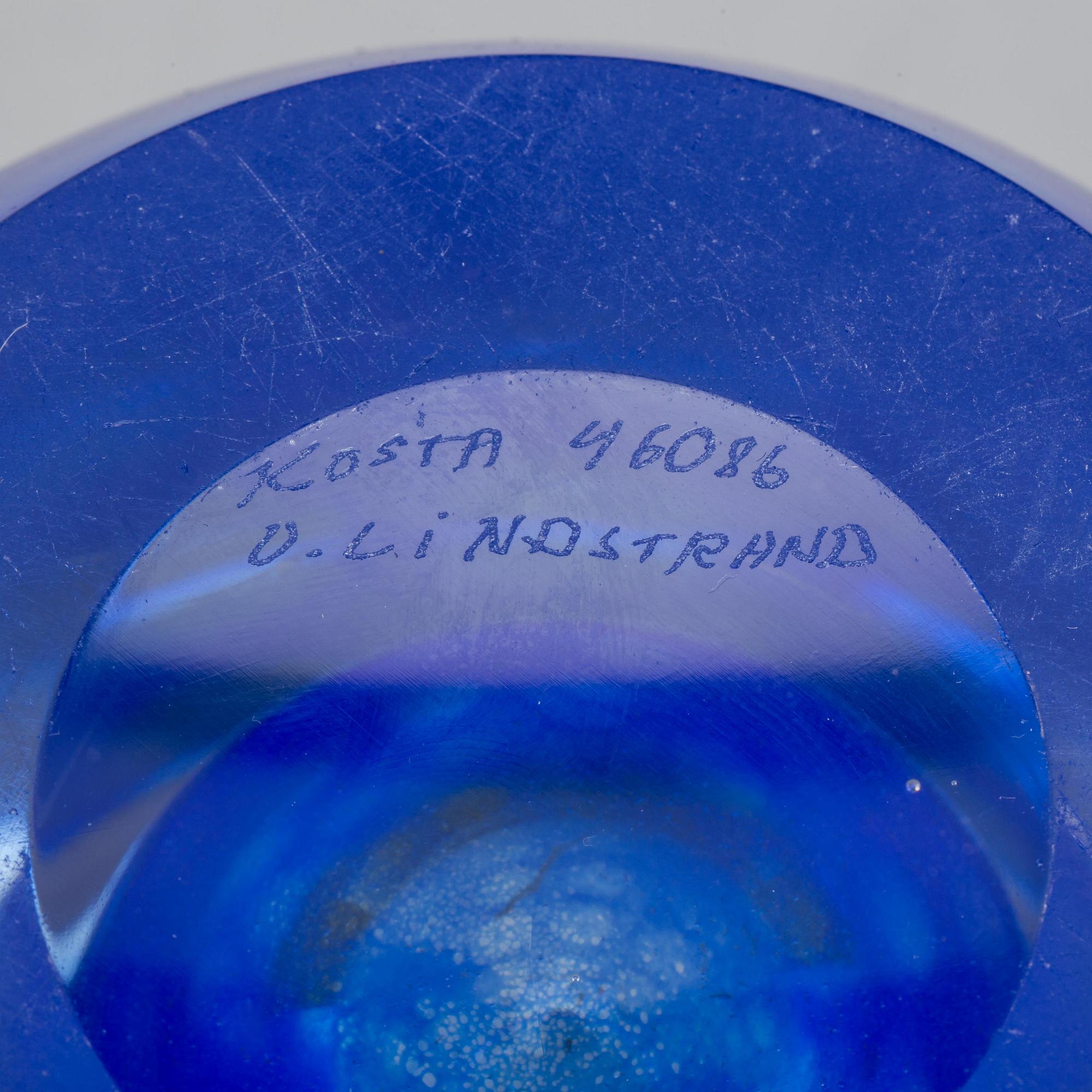 VAS, glas. Vicke Lindstrand, Kosta.