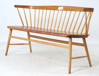 SOFFA, samt STOLAR, ett par, Bröderna Wigells Stolfabrik AB, Malmbäck, samt STOLAR, ett par, 1950/1960-tal.