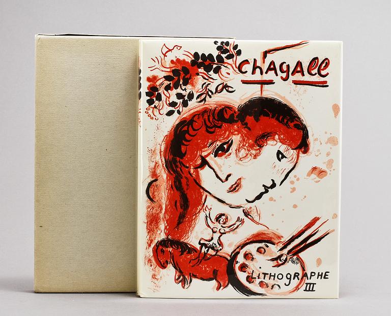 BOK, Marc Chagall Litographe III, Julien Cain,Catalogue Fernand Mourlot, Charles Sorlier, editeur André Sauret, 1969.