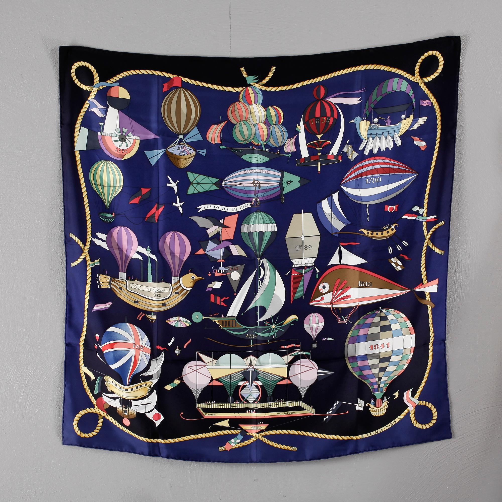 SCARF, "Les folies du ciel", Hermès.