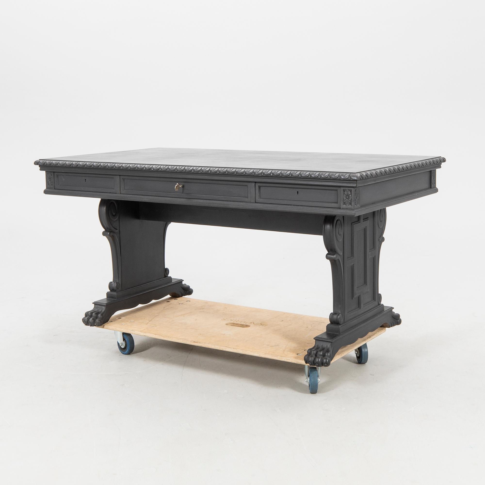 Desk in Baroque Style, First Half of the 20th Century.