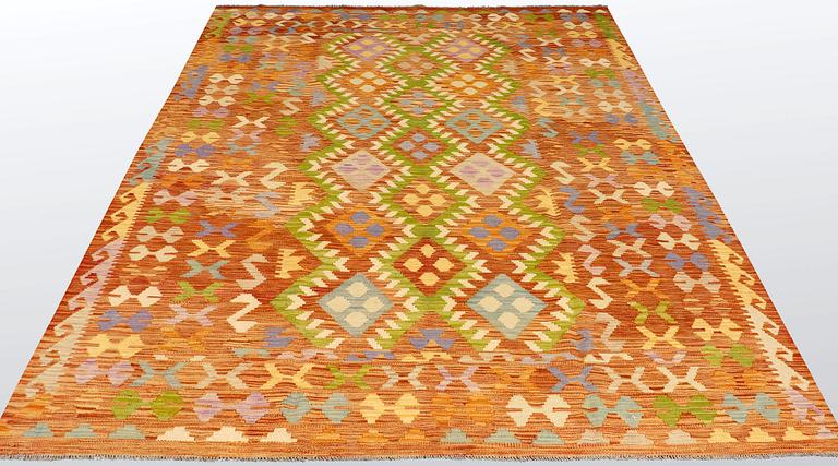 A carpet, Kilim, ca 297 x 197 cm.