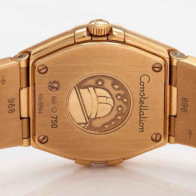Omega, Constellation, armbandsur, 22,5 mm.