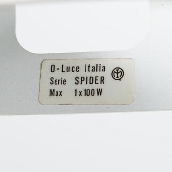 JOE COLOMBO, SKRIVBORDSLAMPA, "Spider", O-Luce, Italien 1900-talets slut.