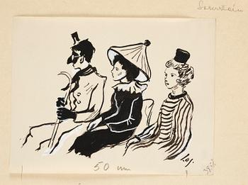 Lotte Laserstein, At the masquerade.