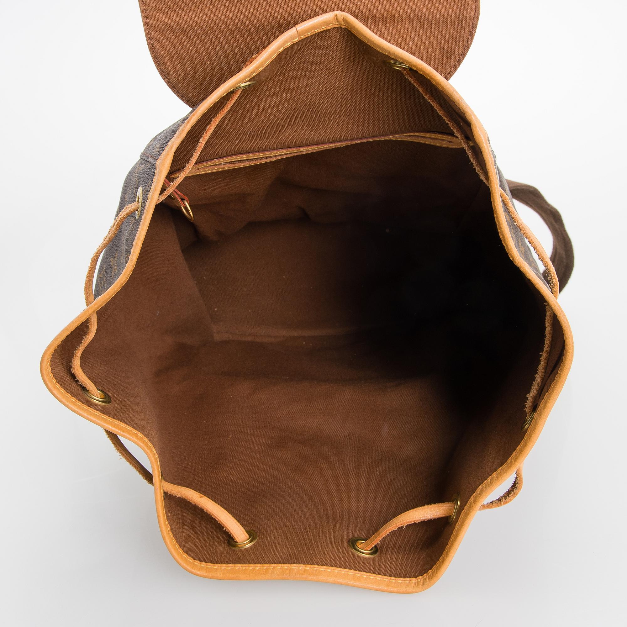 LOUIS VUITTON Monogram Canvas Montsouris GM Backpack.
