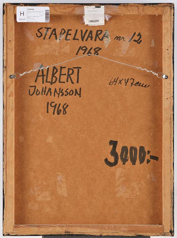 Albert Johansson, "Stapelvara nr 12".
