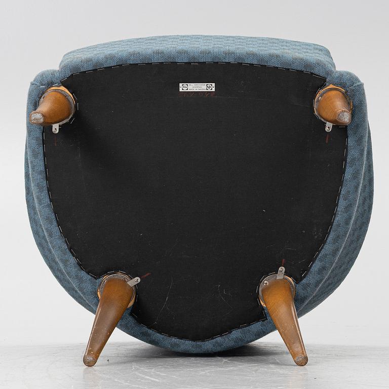 Kerstin Hörlin-Holmquist, An armchair, “Lilla Adam”, from the “Paradiset” series, Triva, Nordiska Kompaniet, mid-20th century.