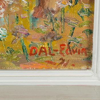 DAL-EDVIN NORBERG, oil on canvas, signed and dated -71.