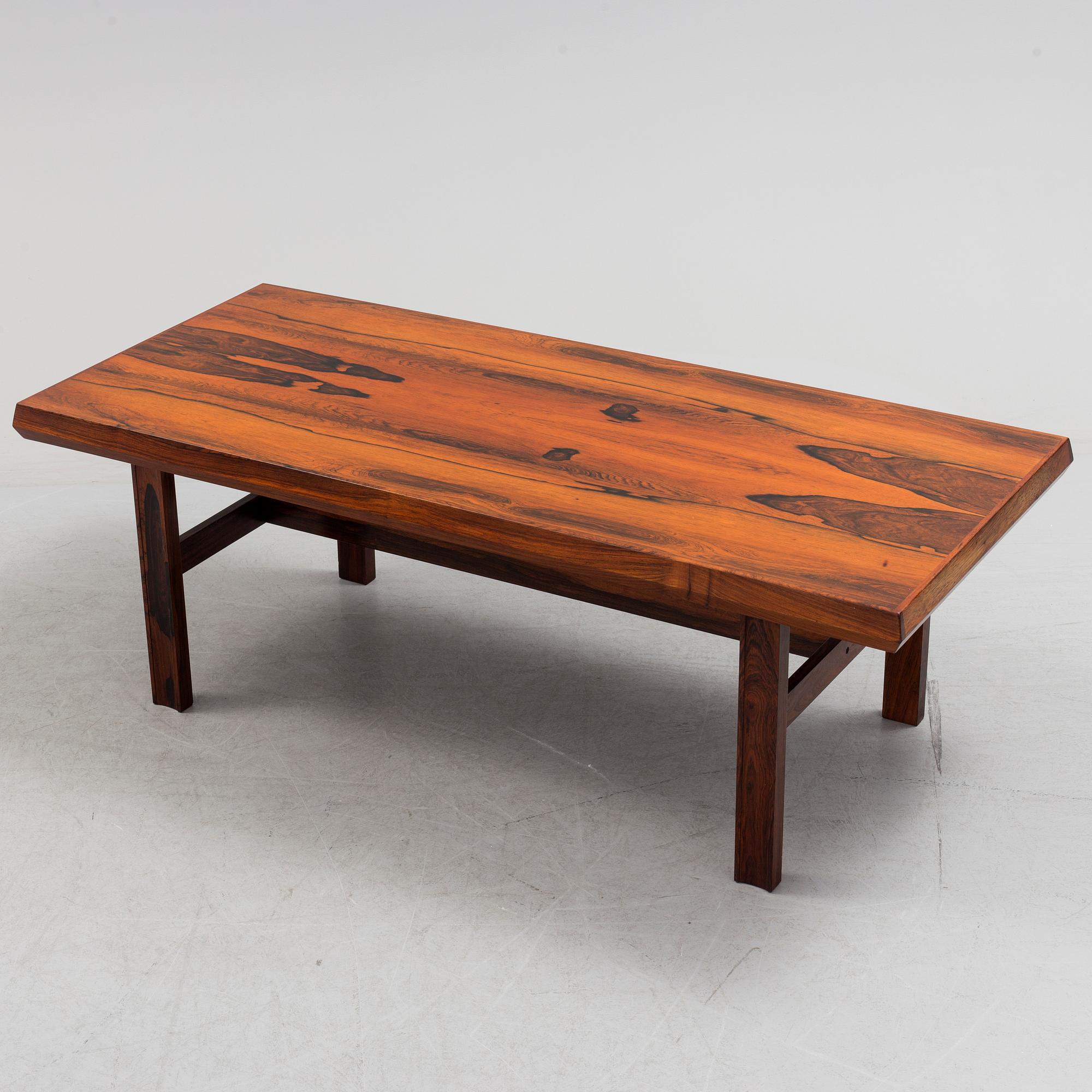 A Danish rosewood veneered coffee table, 1960's.