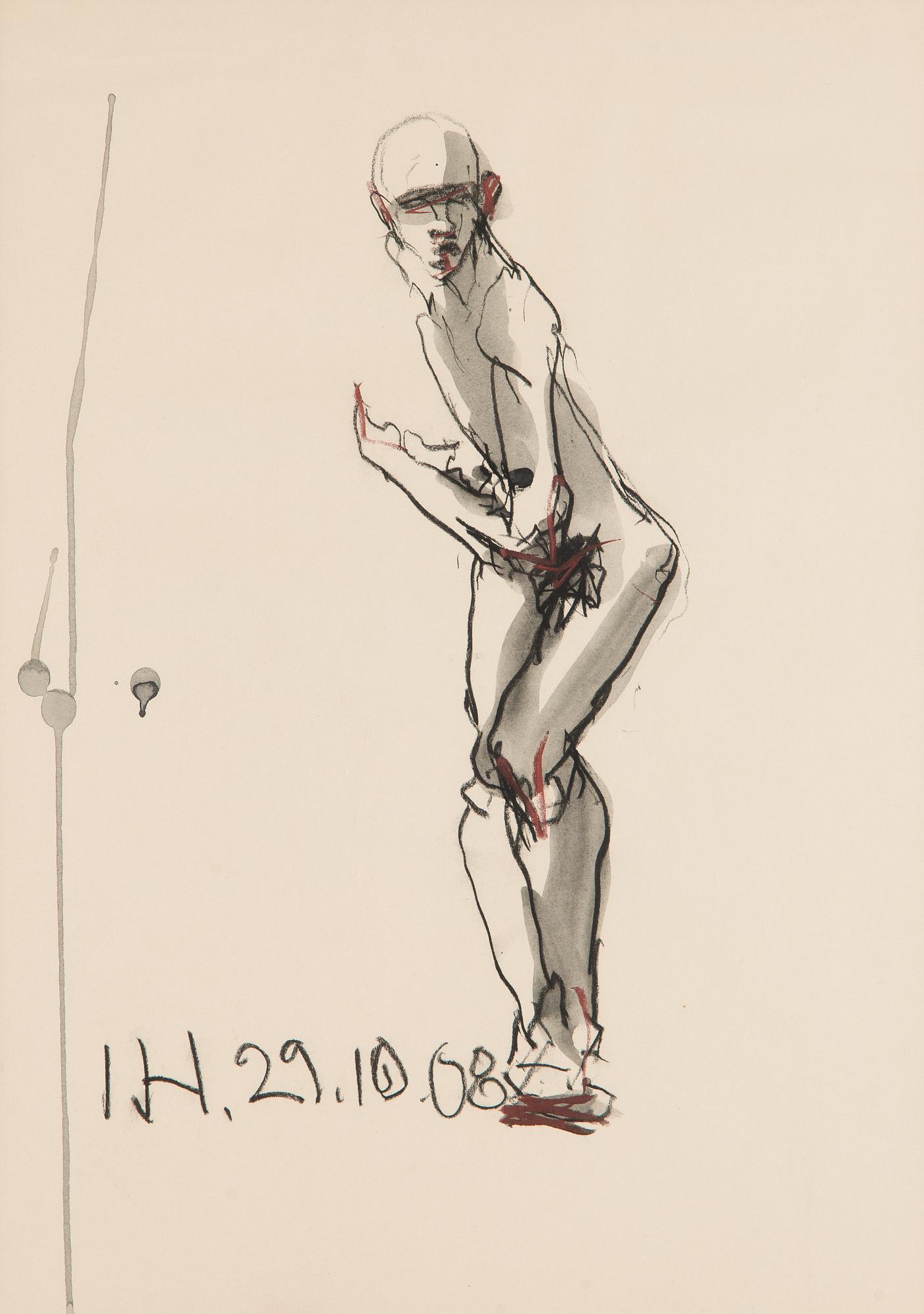 Ismo Hölttö, Croquis drawing.