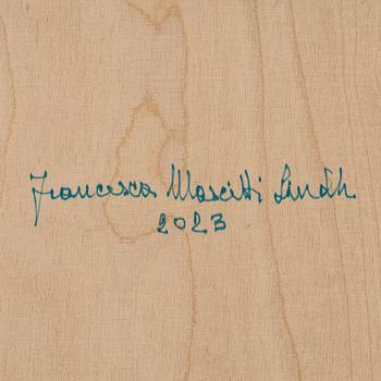 Francesca Mascitti-Lindh, an installation “Luce”, signed Francesca Mascitti Lindh, 2023.