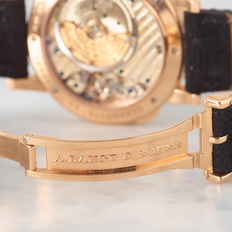 A.LANGE & SÖHNE, Glashütte, SAX-O-MAT, "Langematic Grande", wristwatch,  40 mm,
