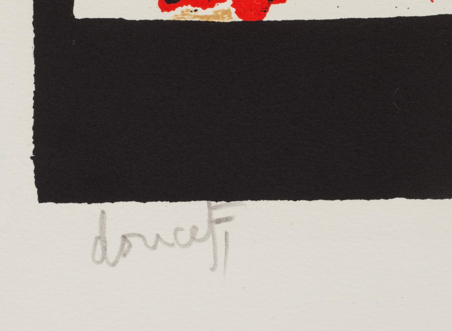 JACQUES DOUCET, färglitografi, signerad och numrerad 116/150.