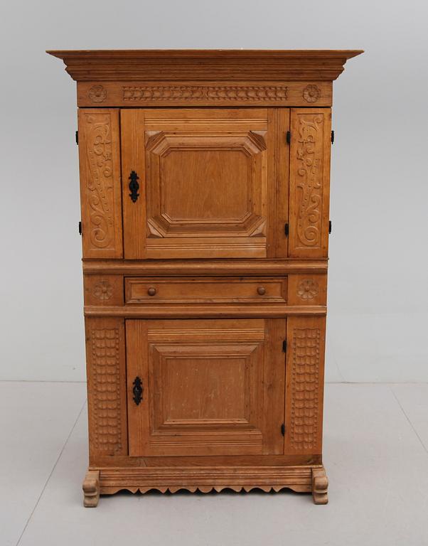 SKÅP, barockstil, sent 1800-tal.