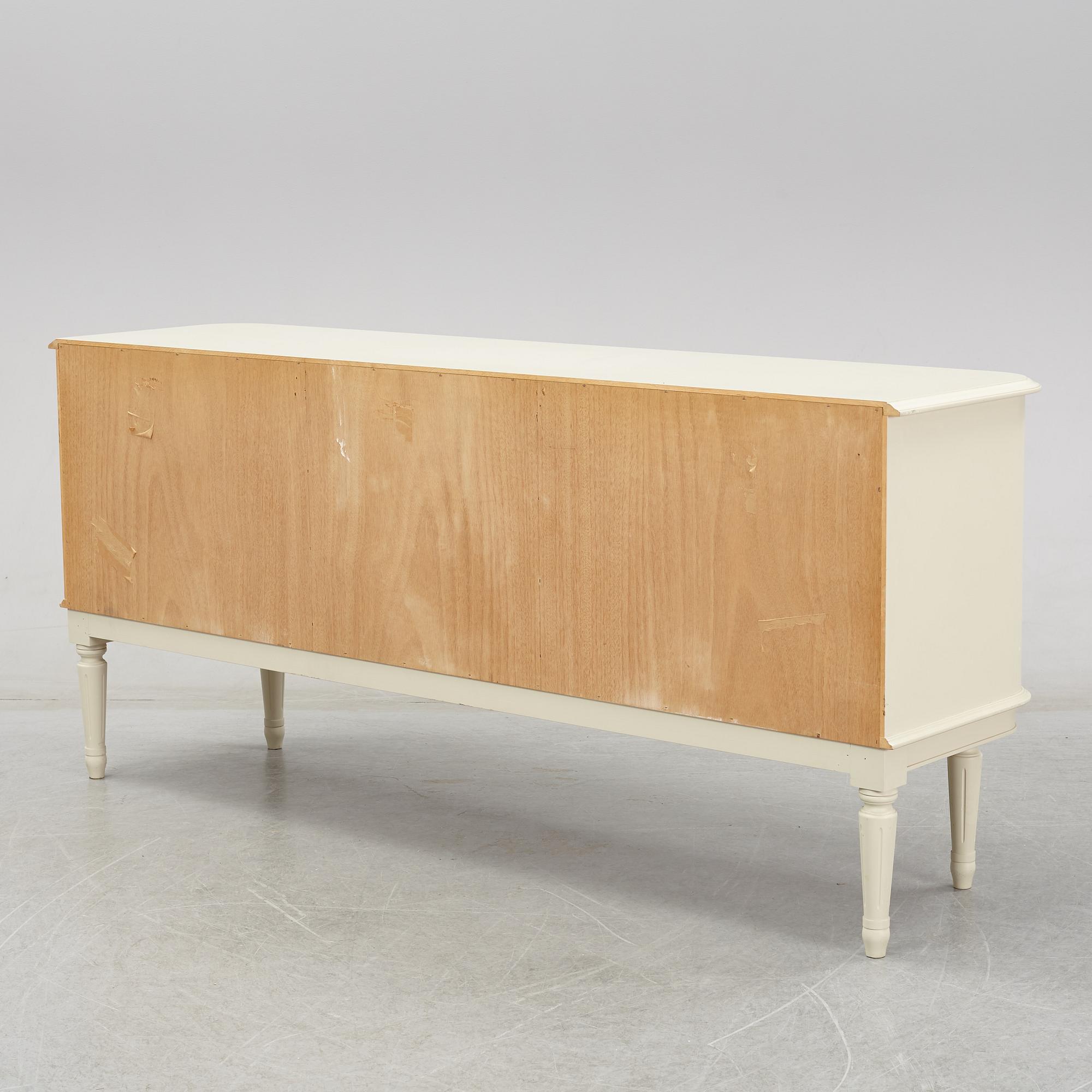 A Gustavian style sideboard, second half of the 20th Century.