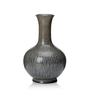 198. Frans August Hallin, a unique stoneware vase, Bing & Grøndahl, Denmark, early 20th century.