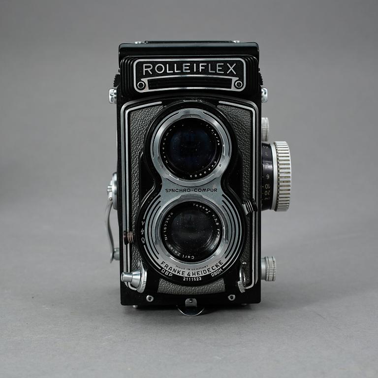 KAMERA, Rolleiflex, tidigt 1960-tal.