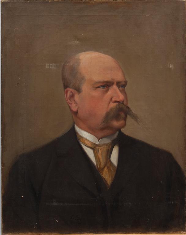 LOUIS SPARRE, olja på duk, senare signering.