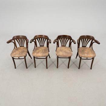 Armchairs, 4 pcs, second half of the 20th century.