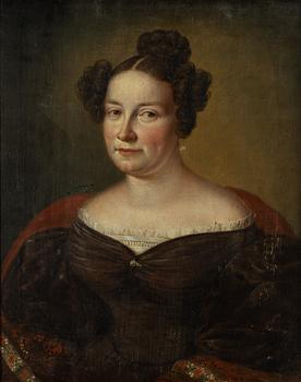 Carl Peter Lehmann, "Eva Angerstein" (1813-1884) (née Leander).