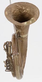 SOUSAFON, mässing, 1900-talets början.