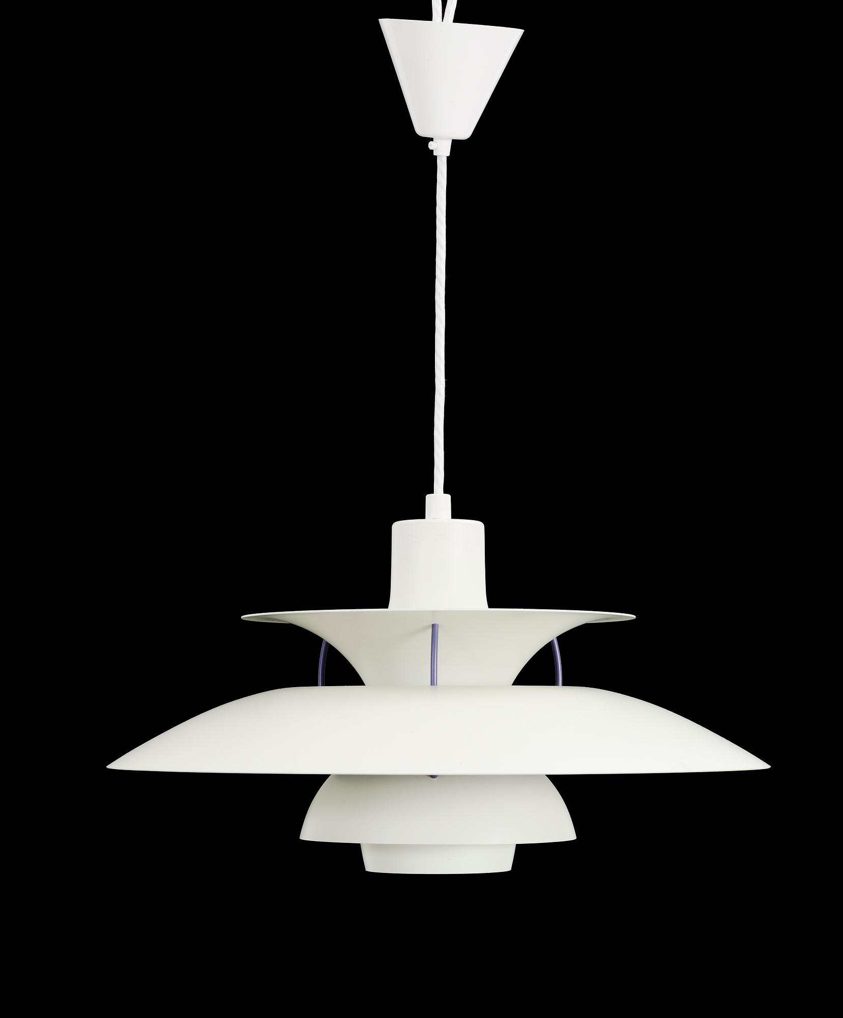 TAKLAMPA, "PH 5", Poul Henningsen för Louis Poulsen.