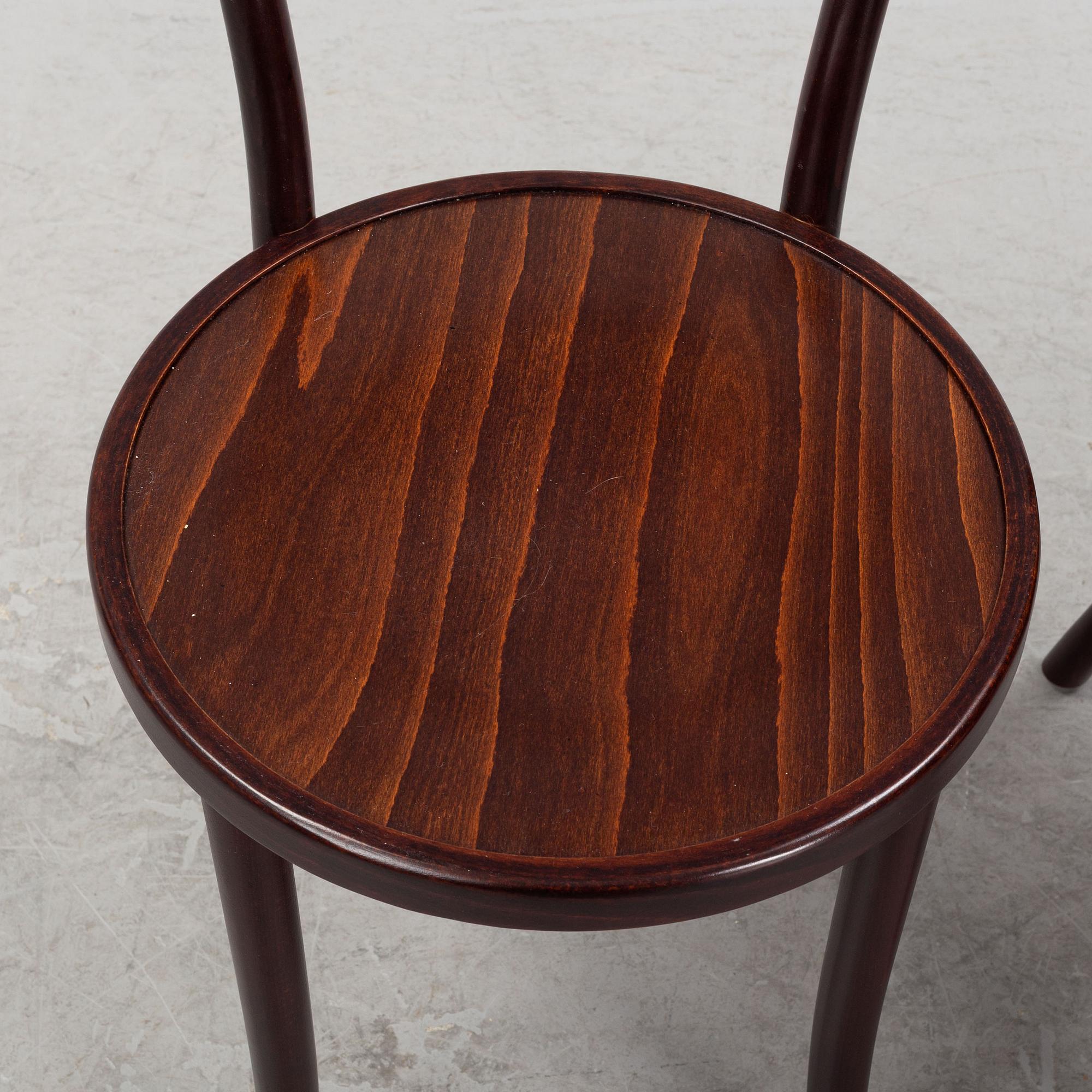 Beau Marché, stolar, 6 stycken, "Thonet café stol", Danmark, modern tillverkning.