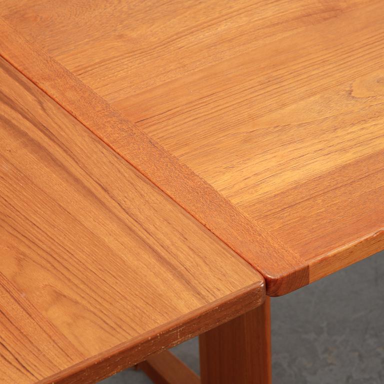 A teak dining table, Ulferts, Tibro, second half of the 20th century.