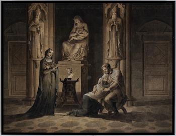 Pehr Emanuel Limnell · Pehr Emanuell Limnell, akvarell.