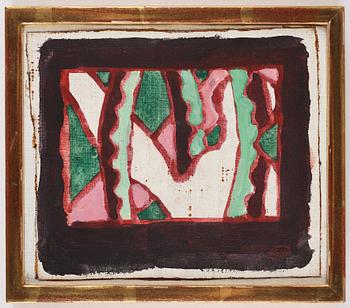 Lennart Rodhe, acrylic on canvas, signed.